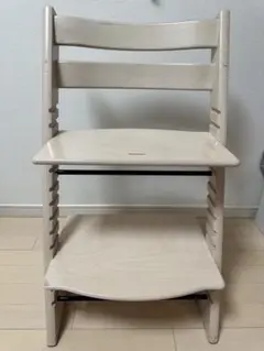 STOKKE ストッケ トリップトラップ　ナチュラルホワイト　おまけ付きのサムネイル