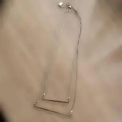 ゴールド 2連バー ネックレス