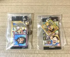 【最安値】ワンピース　大海賊ウエハース　ミニチュアチャーム　2セット