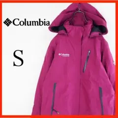 Columbia GORE-TEX ジャケット S パープル　マウンテンパーカー