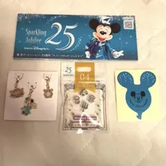 東京ディズニーシー 25周年 エンパイアグリル チャーム＆コースター