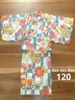 Bee des Bee 120 女の子　浴衣　浴衣ドレス　浴衣ワンピース　上下