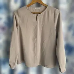 GLACIER M ベージュ 長袖シャツ