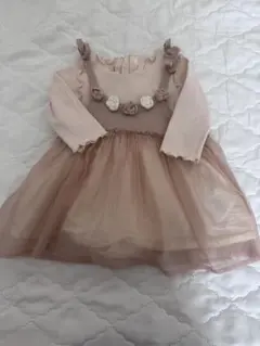 プティマイン チュール ロンパース セットアップ70cm ひなまつり お食い初め