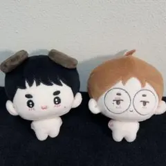 ウォヌ　ミンギュ　ぬいぐるみ　10cm 新品　マスター　セブチ　svt ウォヌ ミンギュ 10cm ぬいぐるみ 新品 マスター セブチ svt - メルカリ