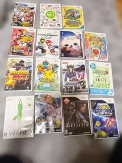 Wiiソフト16本 まとめ売り スマブラ ポケモン バイオハザード 他 多数