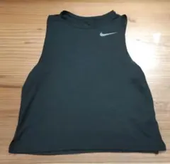 NIKE ナイキ ノースリーブ タンクトップ 黒 メンズL ランニング　匿名
