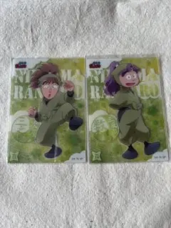 忍たま乱太郎クリアカードコレクションガム　次屋三之助　三反田数馬