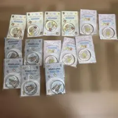 新品・2024年発売・サンエックス・リラックマ・すみっコ・クリア箸置き・14個