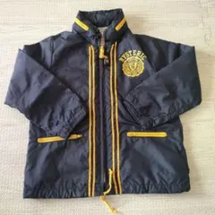 HYSTERIC VARSITY ジャケット ネイビー　100サイズ　難ありのサムネイル