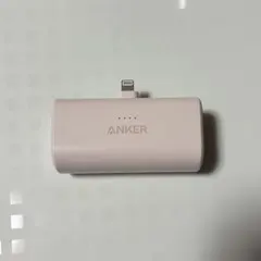 Anker Nano Power Bank Lightning ピンク