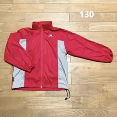 adidas アディダス ウインドブレーカー ジャンパー レッド 130