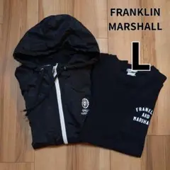 《L》フランクリンマーシャル メンズ ウィンドブレーカー Tシャツ