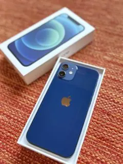 【美品】iPhone 12 mini 128GB 青SIMフリー おまけ付き