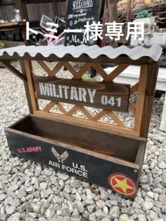 トミー様　屋根付きウッドプランター YT-5