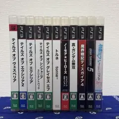 PS3 テイルズシリーズ 5本 ガンダム無双 トルネ 初音ミク ディスガイア 等