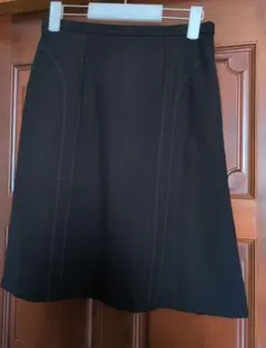 エンジョイ Aラインスカート 　膝丈 事務服　就活