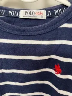 POLO Baby ストライプ長袖Tシャツ 80サイズ