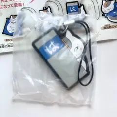 夏目友人帳　ラバーストラップ　のぞき見ニャンコ先生　はま寿司