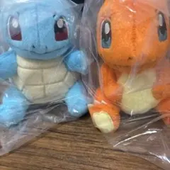 一番くじ ポケモン C賞 ゼニガメ フシギダネ ぬいぐるみ2種セット