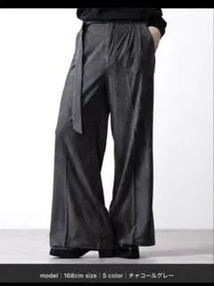 CLEL ダブルテックフェード ベルテッドパンツ