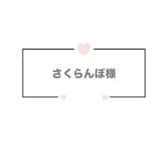 さくらんぼ様 リクエスト 2点 まとめ商品