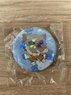 鬼滅の刃 缶バッジ　伊之助　新品　未使用