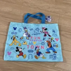 ミッキーマウス トートバッグ　レッスンバッグ