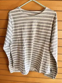 送料込　ボーダーロンT