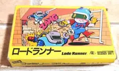ファミコン　ソフト　ロードランナー　箱付き　レトロ