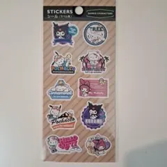 サンリオキャラクターズ ラベル風シール