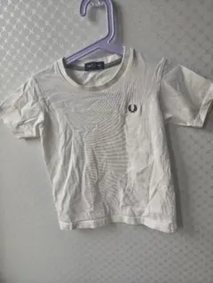 最終お値下げ　FRED PERRY フレッドペリー　ホワイト Tシャツ 110のサムネイル