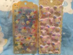 サンリオ ウサハナシール2シートセット