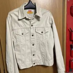 90sリーバイスホワイトトラッカージャケット 香港製40インチ