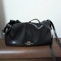 COACH フェイショルダーバッグ ブラック