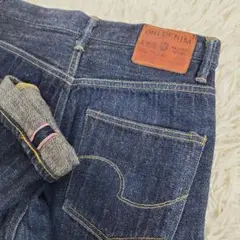 【美品】ONI DENIM オニデニム　ストレートデニムパンツ　濃紺　28
