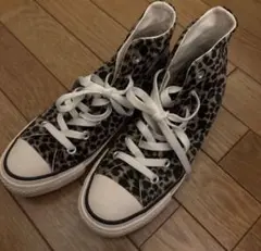 CONVERSE ALL STAR ヒョウ柄ハイカットスニーカー