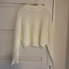 H&M DIVIDED ホワイト ニットセーター XS