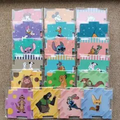 meiji R-1ディズニーキャラクター つながるコースター 全19種セット