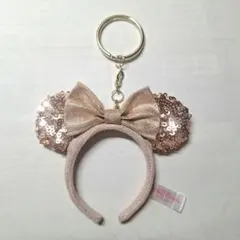 ディズニー キーチェーン ミニー カチューシャ