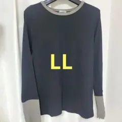 【美品】しまむら mysa 田中里奈 配色 テレコカットソー