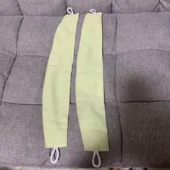 ライトグリーン タッセル2枚セット