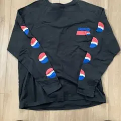 Pepsi ブラック 長袖カットソー