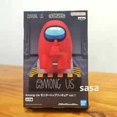 Among Us モニタートップフィギュア vol.1 レッド