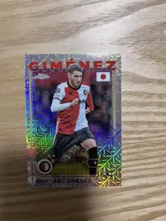 フェイエノールト ACミラン サンティアゴ・ヒメネス ホロカード topps