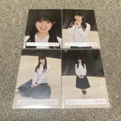 櫻坂46 生写真　Addiction MV衣装　石森璃花　コンプ