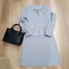 美品☆９号 セレモニースーツ 入学 入園式 レディース