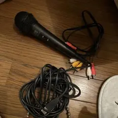 有線マイク RCA端子 ON/OFFスイッチ付き