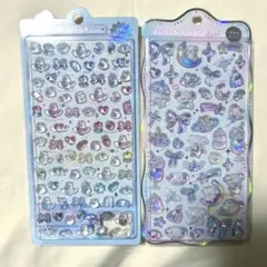 ボンボンドロップシール オーロラ シリーズ うさぎ ミニ