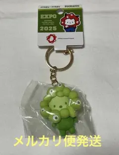 関西万博　ミャクミャク　サンリオ　立体マスコットキーホルダー　推し　ポチャッコ③